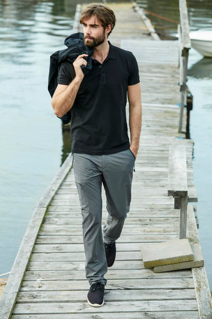 Morris solid Polo Herr