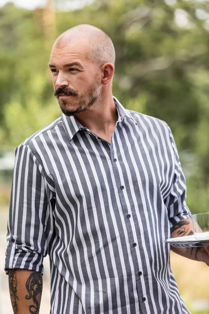 1211 Casual Skjorta Herr